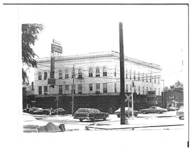 Historic downtown Dunn Hotel front